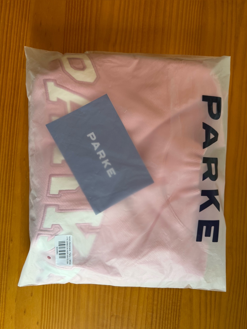 NWT  PARKE Heritage Varsity Mockneck. Sold out size s/m - Picture 4 of 4